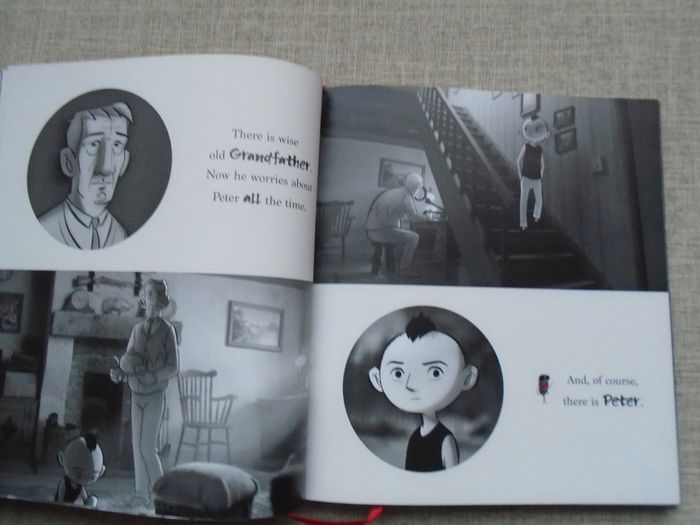 Hardback book, Peter and the Wolf, Gavin Friday.Book