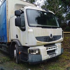 Rigid Renault truck for export