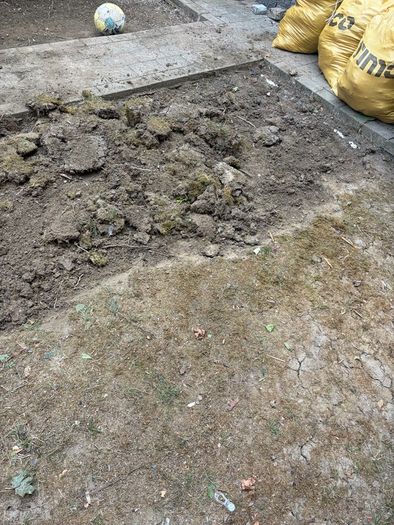 Free Fill dirt/ top soil from old lawn