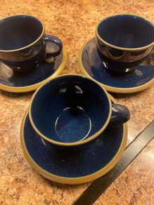3 Cups & Saucers