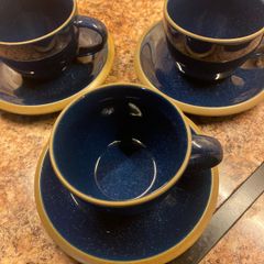 3 Cups & Saucers