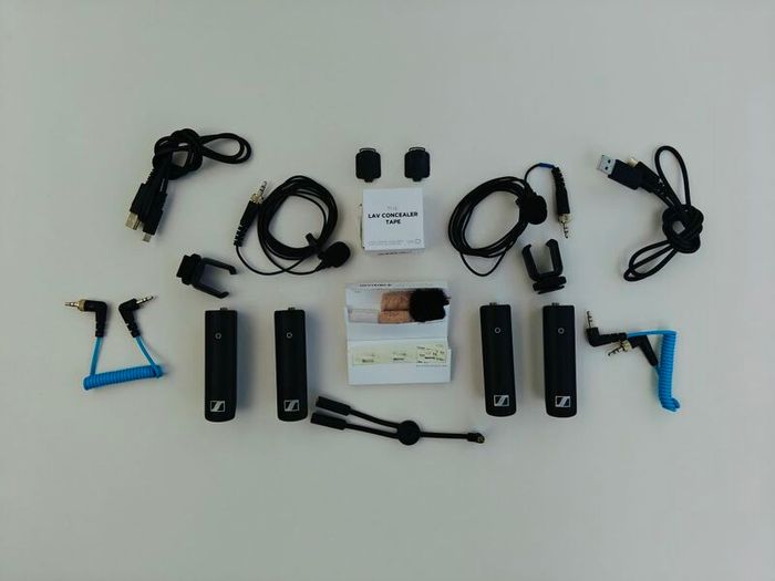 Sennheiser XSW-D Wireless Lavalier Mic Set x 2 ( + EXTRAS!)