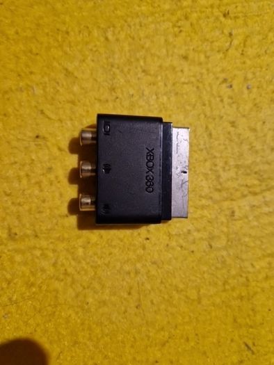 xbox 360 scart adapter for image cable