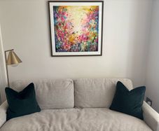 Scatterbox green cushions - never used