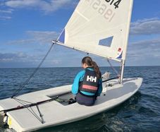 Laser sailing dinghy 4.7 and Radial