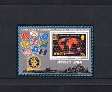 1984 Jersey Links with the Commonwealth Stamp Presentation Pack