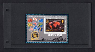1984 Jersey Links with the Commonwealth Stamp Presentation Pack