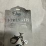 Onyx Crystal Heart Bag Charm Image 2