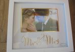 Wedding frame  Mr and Mrs