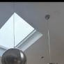 Polished chrome ceiling light pendants Image 2