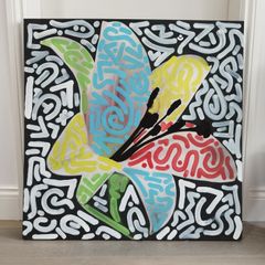 Acrylic Art on Canvas Block - 800 x 800cm