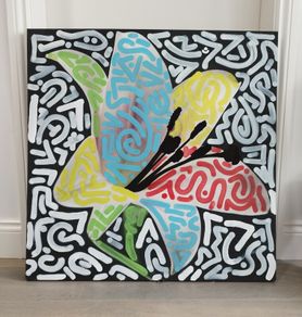 Acrylic Art on Canvas Block - 800 x 800cm