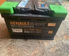 Renault stop and start battery