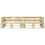 Garden 2-Seater Sofa Pallets Wood Image 3