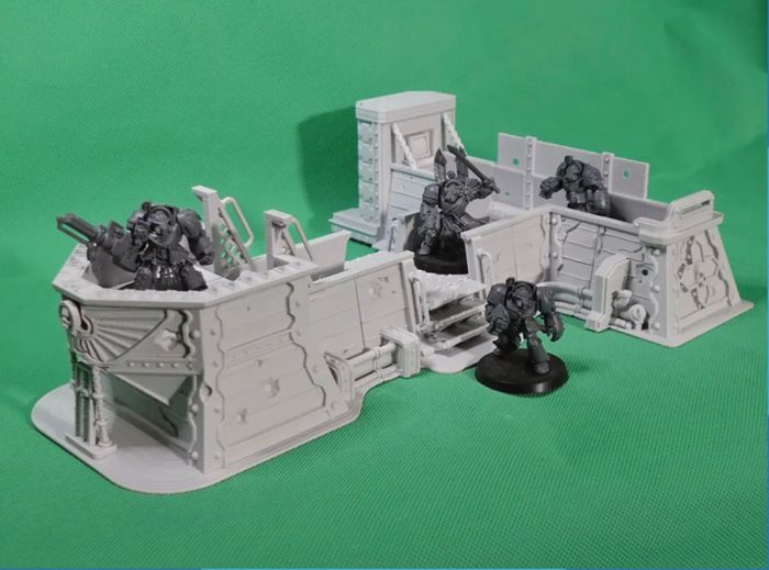 Wargames Custom Decorations 3D-printed