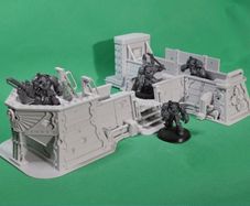 Wargames Custom Decorations 3D-printed