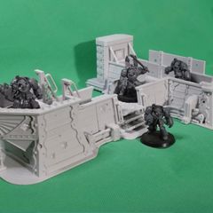 Wargames Custom Decorations 3D-printed