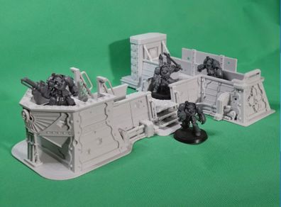 Wargames Custom Decorations 3D-printed