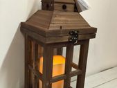 Wooden Lantern Lights