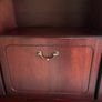 Glass Display Dark Wood Cabinet Image 3