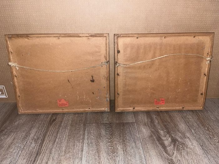 2x Max Hofler paintings / prints