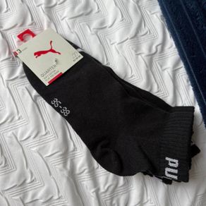 Puma Women's Black and Navy Socks