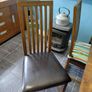 Kitchen table extendable and 4 chairs Image 8