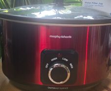Brand new Slow cooker Morphy Richards Accents 6.5 Litre  | Red | 461026