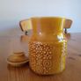 Celtic connemara earthenware sugar pot retro vintage Image 2