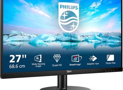 PHILIPS 27 Inch QHD Monitor in Excellent Condition