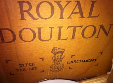 Royal Dolton tea set