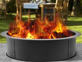 Fire Pit Ring/Liner Easy to Assemble Install Q235 Steel Outside Diameter 36