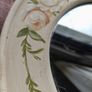 handpainted oval  mirror Image 8