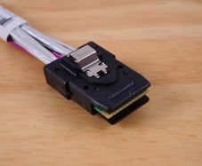 Supermicro CBL0476L MiniSAS SFF8087 to 4 SATA Raid cable