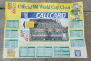 Vintage 1994 FAI world cup chart
