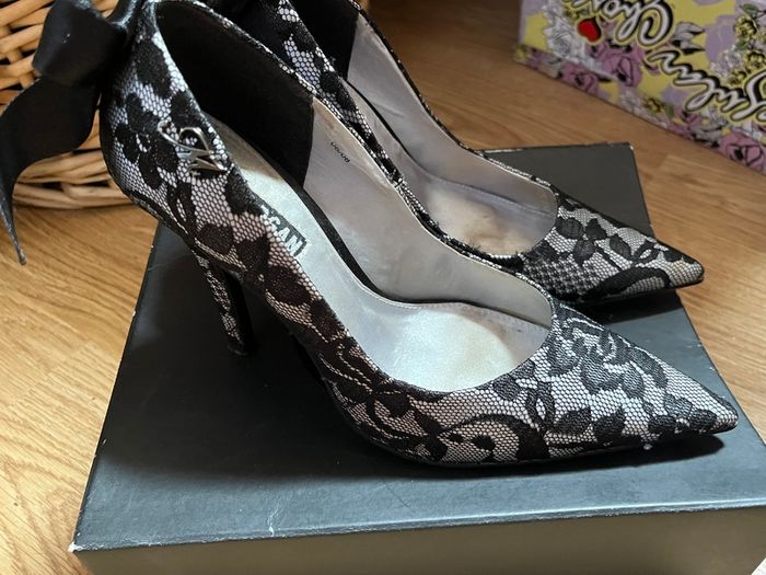 Morgan Lace Heels