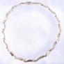 Vintage 9K Solid Gold 375 heavy Necklace Collier 13,28g length 17,2" Image 4