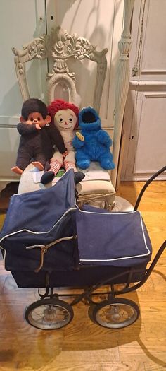 Victorian Doll Pram And Toys