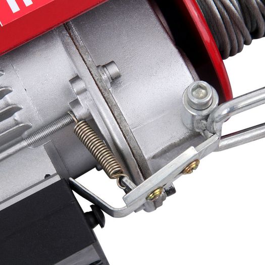 BRAND NEW 220v Electric Hoist Cable Winch Motor Rope Stroke Cable Hoist Winch Crane Lifting 200kg Load