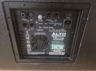 Alto TS Sub 12 Subs with covers