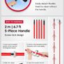 Tyroler 2-in-1 Telescopic Window Cleaner Tool Image 5