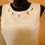 Women's Dress Wedding NWT Ivory Cream Jewelled Summer Nwt Size 12 Reduced To Sell Image 2