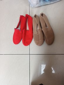 2 Pairs Of Shoes - Flats Plus 1 Pair ( Size 6) S.38 -5.  New.