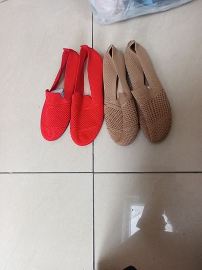 2 Pairs Of Shoes - Flats Plus 1 Pair ( Size 6) S.38 -5.  New.