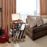 Record Player Stand, End Table with Vinyl Record Storage Cabinet Holds 160 Albums Image 7
