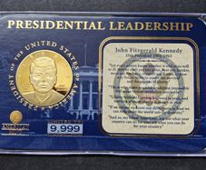 American Mint J.F.K Low Mintage Medal