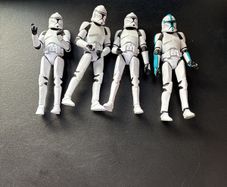 Star Wars TVC Phase 1 Clone trooper 4 pack (no box)