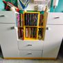 3 piece set: Computer desk +wall cabinet +chest of drawers combo!! Image 7
