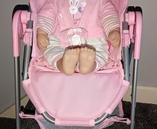 Doll & high chair
