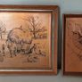 Two Joel Kirk Vintage Copper Etchings Image 5